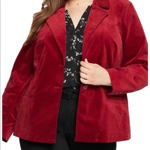 Velveteen classic blazer